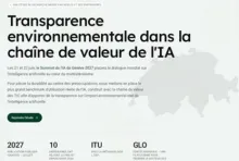 Transparence environnementale dans la chaine de valeur de l'IA