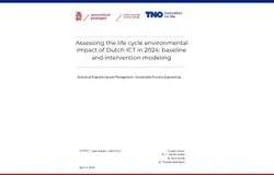 Évaluation de l'impact environnemental tout au long du cycle de vie des TIC néerlandaises en 2024 : modélisation de référence et modélisation des mesures d'intervention